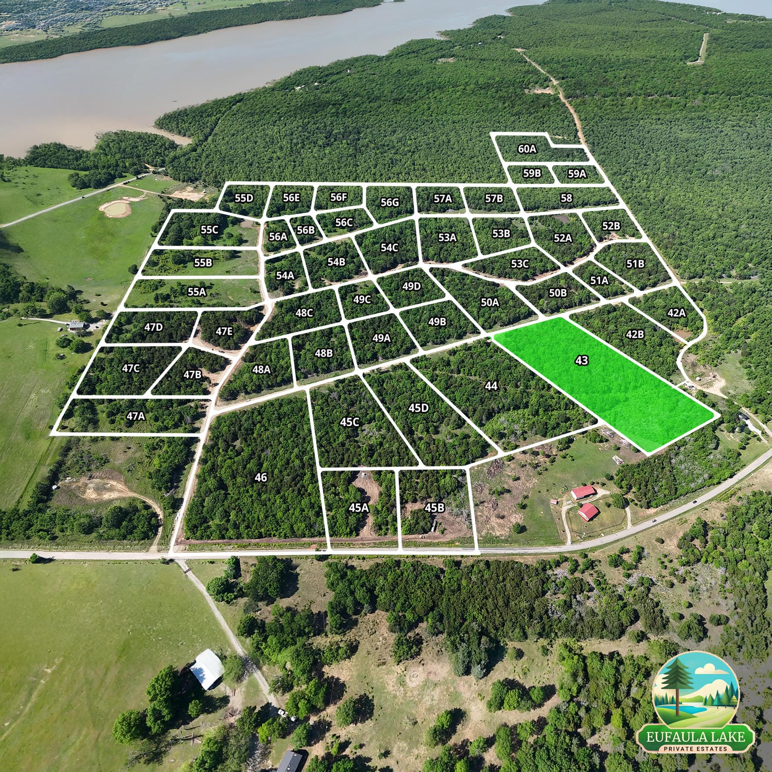 Lot #43 (7.14 ac)