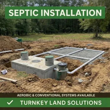 Aerobic Septic System w/Spray Irrigation